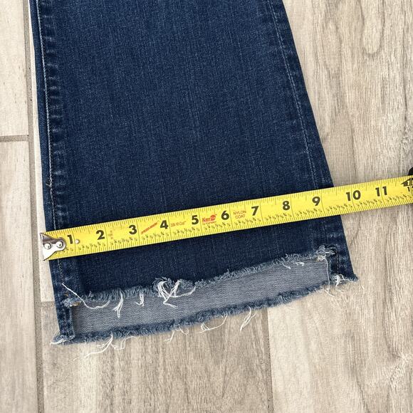 Good American Women's Boot Cut Jeans - Dark Blue - Picture 3 of 8